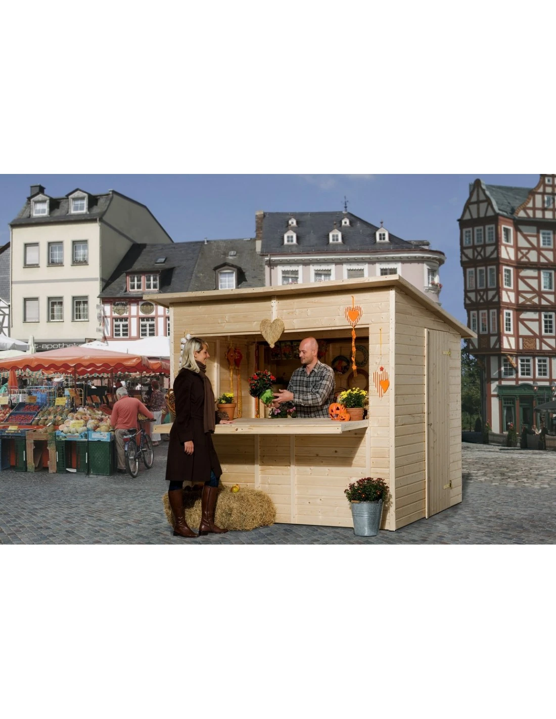 Chalet De Vente WEKA 221 En Bois Massif 19 Mm 1 Chalet De Vente WEKA 221 En Bois Massif 19 Mm