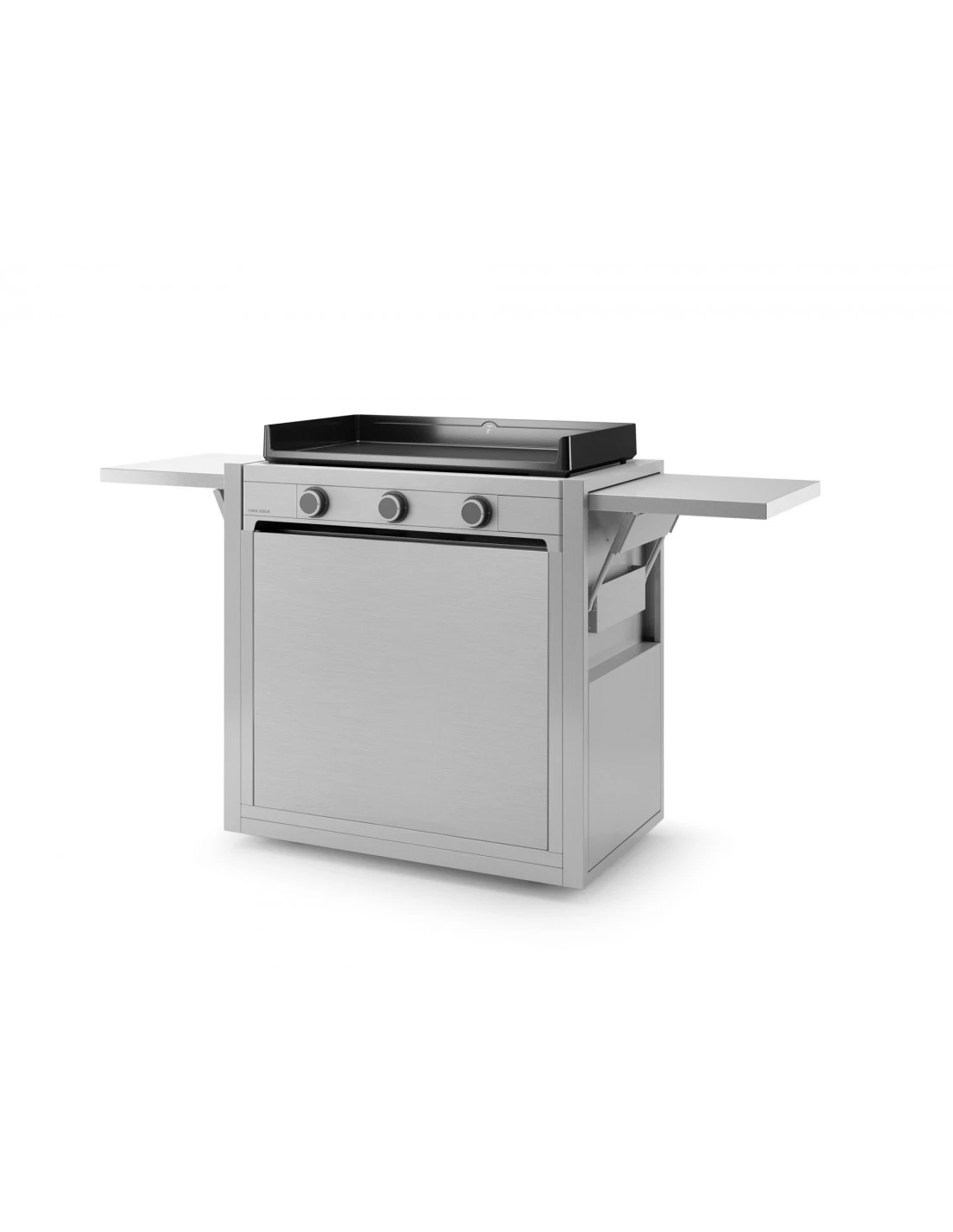 Chariot Pour Plancha Modern CHMIF 75 Inox - Forge Adour 1 Chariot Pour Plancha Modern CHMIF 75 Inox - Forge Adour