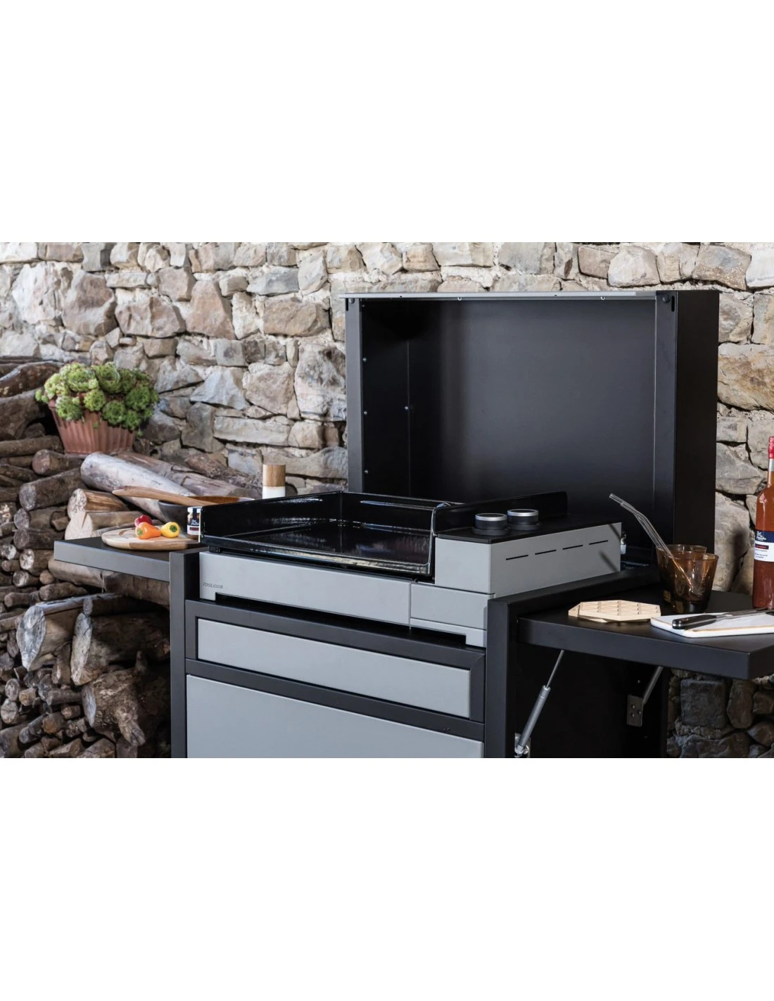 Chariot Premium CHPAF NG 60 Acier Noir Et Gris Clair 3 Chariot Premium CHPAF NG 60 Acier Noir Et Gris Clair – Image 3