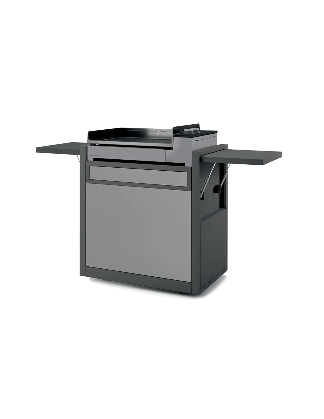 Chariot Premium CHPAF NG 60 Acier Noir Et Gris Clair 1 Chariot Premium CHPAF NG 60 Acier Noir Et Gris Clair