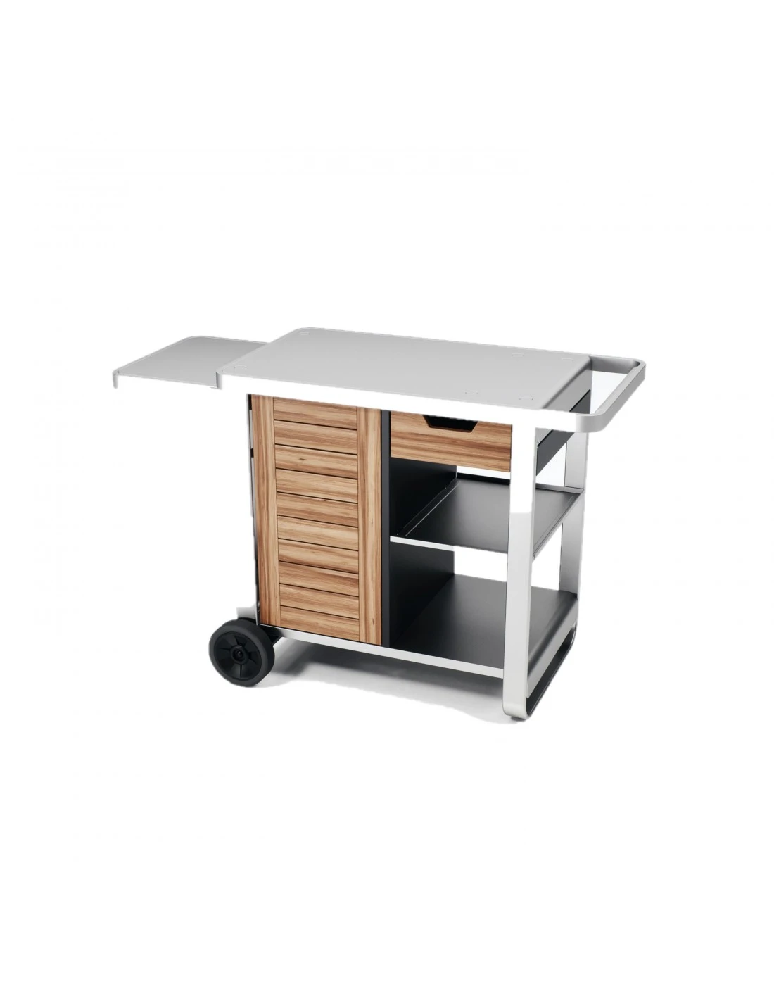 Campingaz Chariot Woody Deluxe Pour Plancha 2 Et 3 Brûleurs à Poser 2 Campingaz Chariot Woody Deluxe Pour Plancha 2 Et 3 Brûleurs à Poser – Image 2