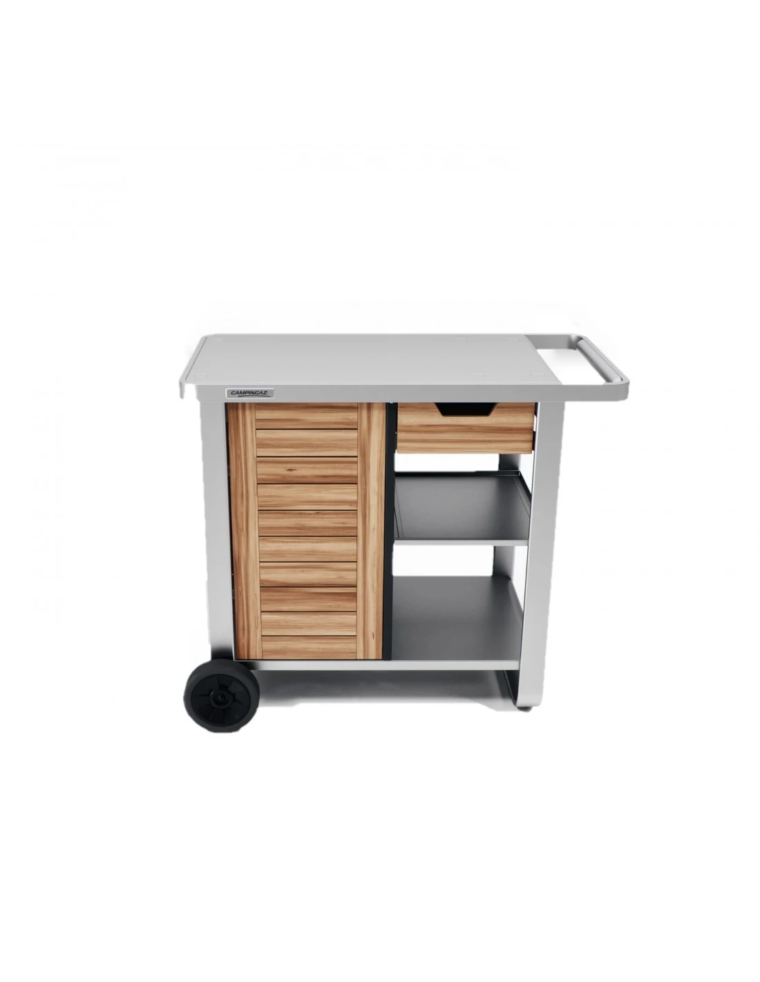 Campingaz Chariot Woody Deluxe Pour Plancha 2 Et 3 Brûleurs à Poser 1 Campingaz Chariot Woody Deluxe Pour Plancha 2 Et 3 Brûleurs à Poser