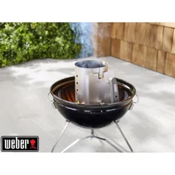 Weber Cheminée D'allumage Rapidfire Compacte Pour Barbecue à Charbon -Verger Magique Soldes Boutique cheminee d allumage rapidfire pour barbecue a charbon 7