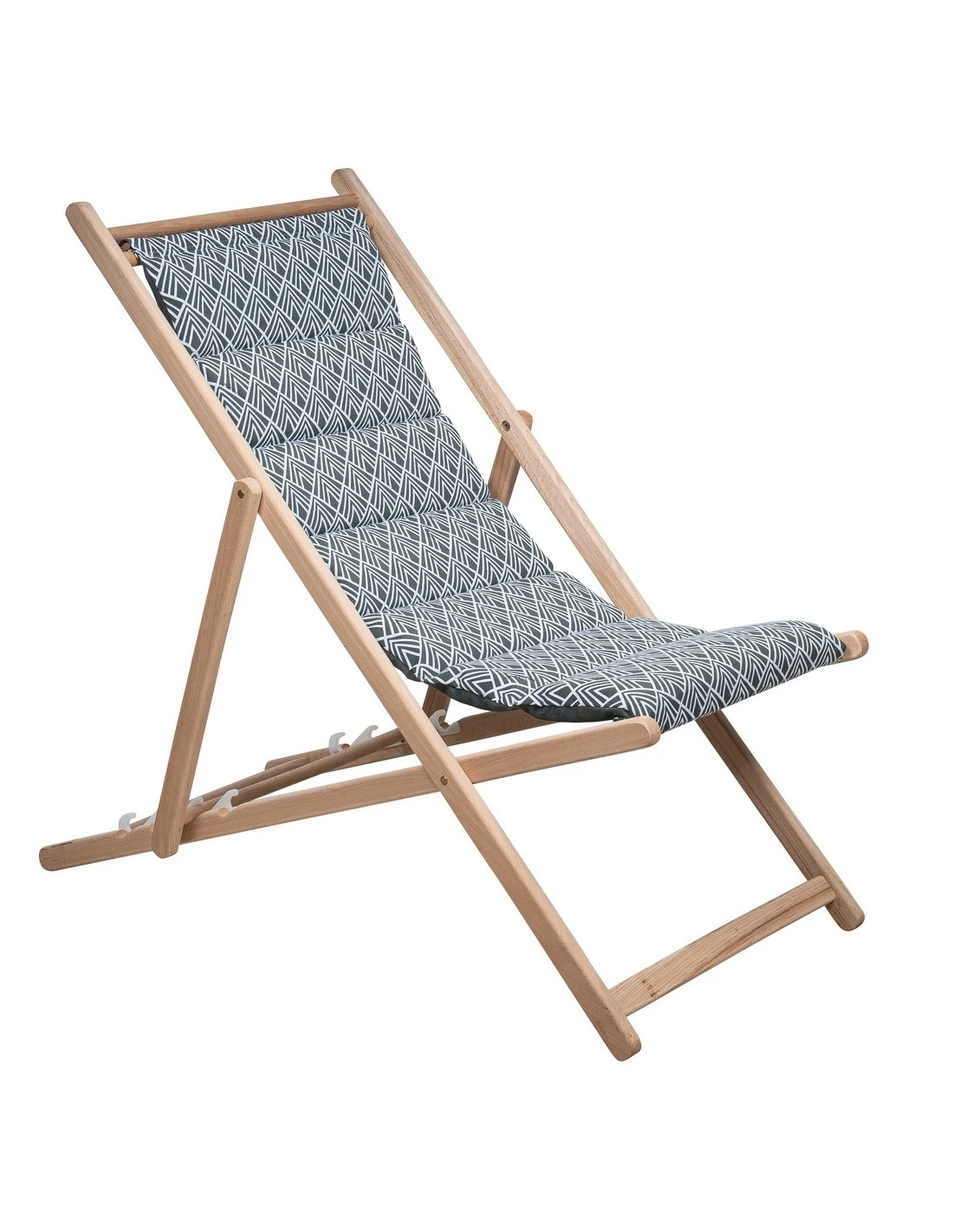 Chilienne De Jardin Bois Avec Motifs - Danemark Zinc 1 Chilienne De Jardin Bois Avec Motifs - Danemark Zinc