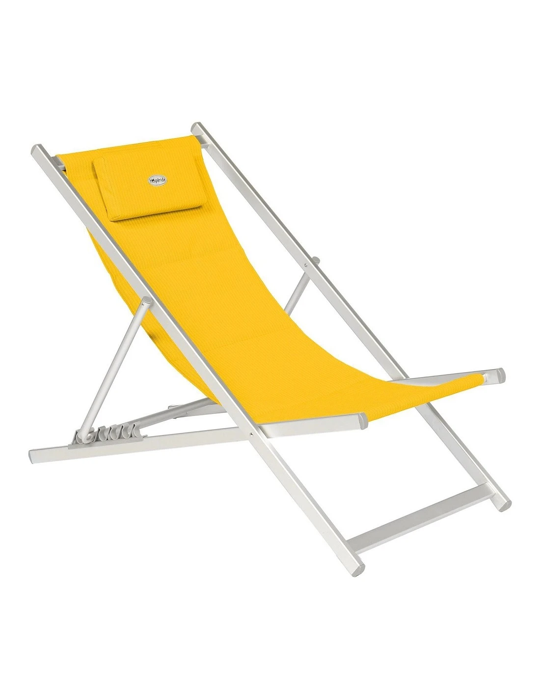 Chilienne De Jardin Honolulu - 4 Positions - Moutarde 1 Chilienne De Jardin Honolulu - 4 Positions - Moutarde