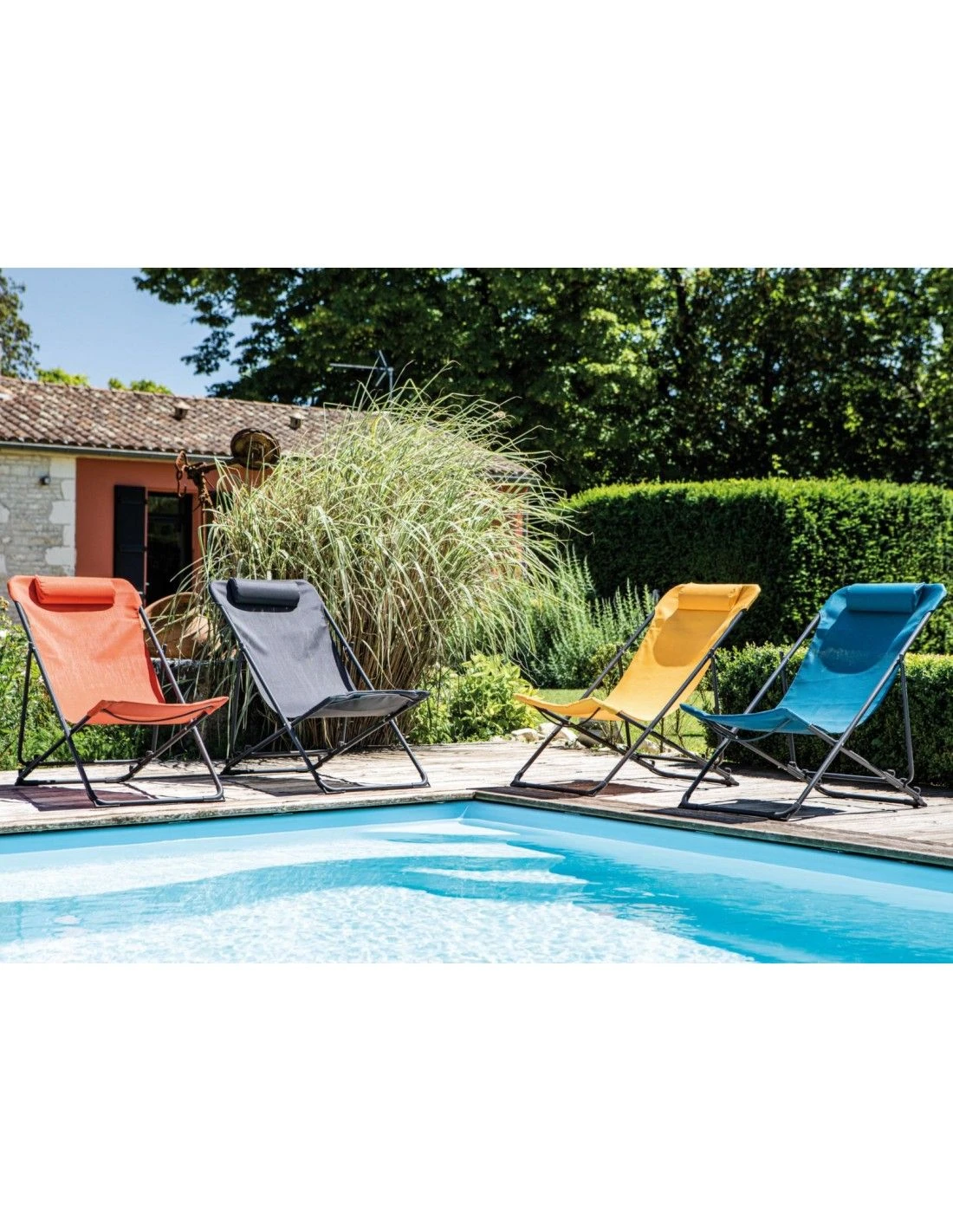 Chilienne Globe - 4 Positions - Graphite / Bleu 1 Chilienne Globe - 4 Positions - Graphite / Bleu