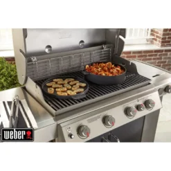 Weber Cocotte Duo En Fonte Système Gourmet BBQ System 24 Weber Cocotte Duo En Fonte Système Gourmet BBQ System -Verger Magique Soldes Boutique cocotte duo en fonte systeme gourmet bbq system 5