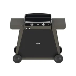 Combo Plancha Bergerac 60 Gris Sur Chariot - ENO