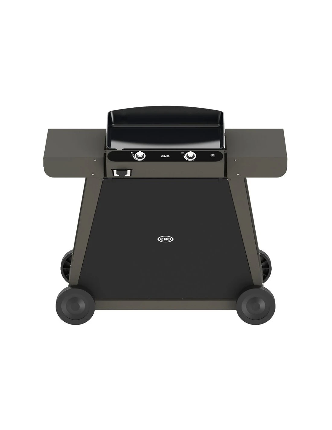 Combo Plancha Bergerac 60 Gris Sur Chariot - ENO 1 Combo Plancha Bergerac 60 Gris Sur Chariot - ENO