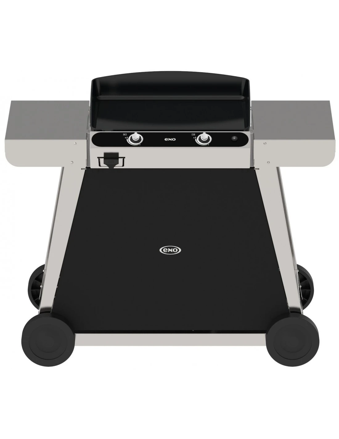 ENO Combo Plancha Chambord 60 Inox Avec Chariot 2 ENO Combo Plancha Chambord 60 Inox Avec Chariot – Image 2