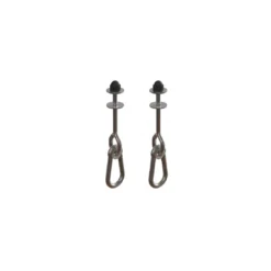 Crochets Acier Pour Balançoire Avec Poutre Bois Ou Métal Diamètre 80 Mm