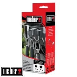 Crochets Porte-ustensiles En Inox Pour Barbecue Charbon 47 Et 57 Cm - Weber -Verger Magique Soldes Boutique crochets porte ustensiles en inox pour barbecue charbon 47 et 57 cm weber 3