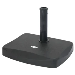 Demi-pied De Parasol En Acier Et Béton