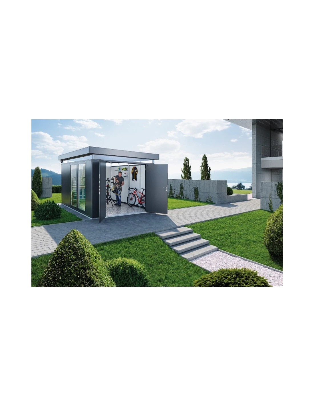 Dépendance Casanova Isolé Largeur 3m BIOHORT 6 Dépendance Casanova Isolé Largeur 3m BIOHORT – Image 6