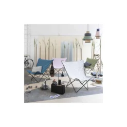 Fauteuil Design Pop Up XL Airlon - Lafuma - Bleu Delft -Verger Magique Soldes Boutique fauteuil design pop up xl airlon lafuma 7
