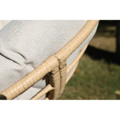 Fauteuil LOVE Pivotant En Aluminium Et Résine -Verger Magique Soldes Boutique fauteuil love pivotant en aluminium et resine proloisirs 2