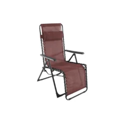 Fauteuil Relax LUNO Multi Positions Avec Têtière Bordeaux