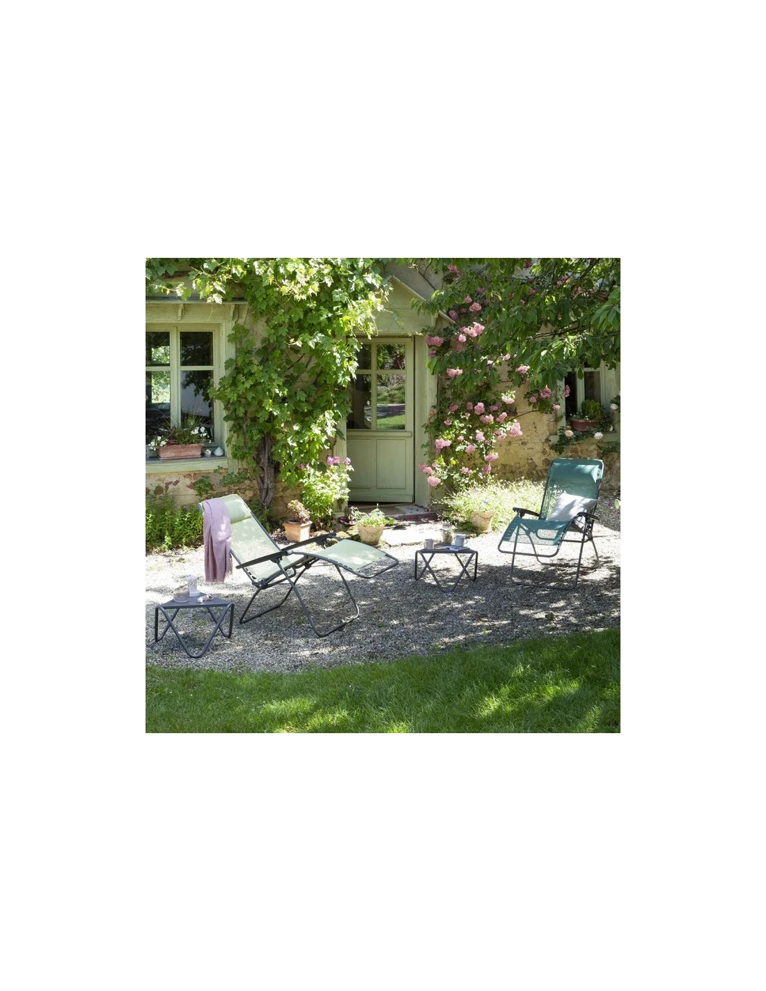 Lafuma Fauteuil Relax R Clip Batyline Chlorophylle 3 Lafuma Fauteuil Relax R Clip Batyline Chlorophylle – Image 3