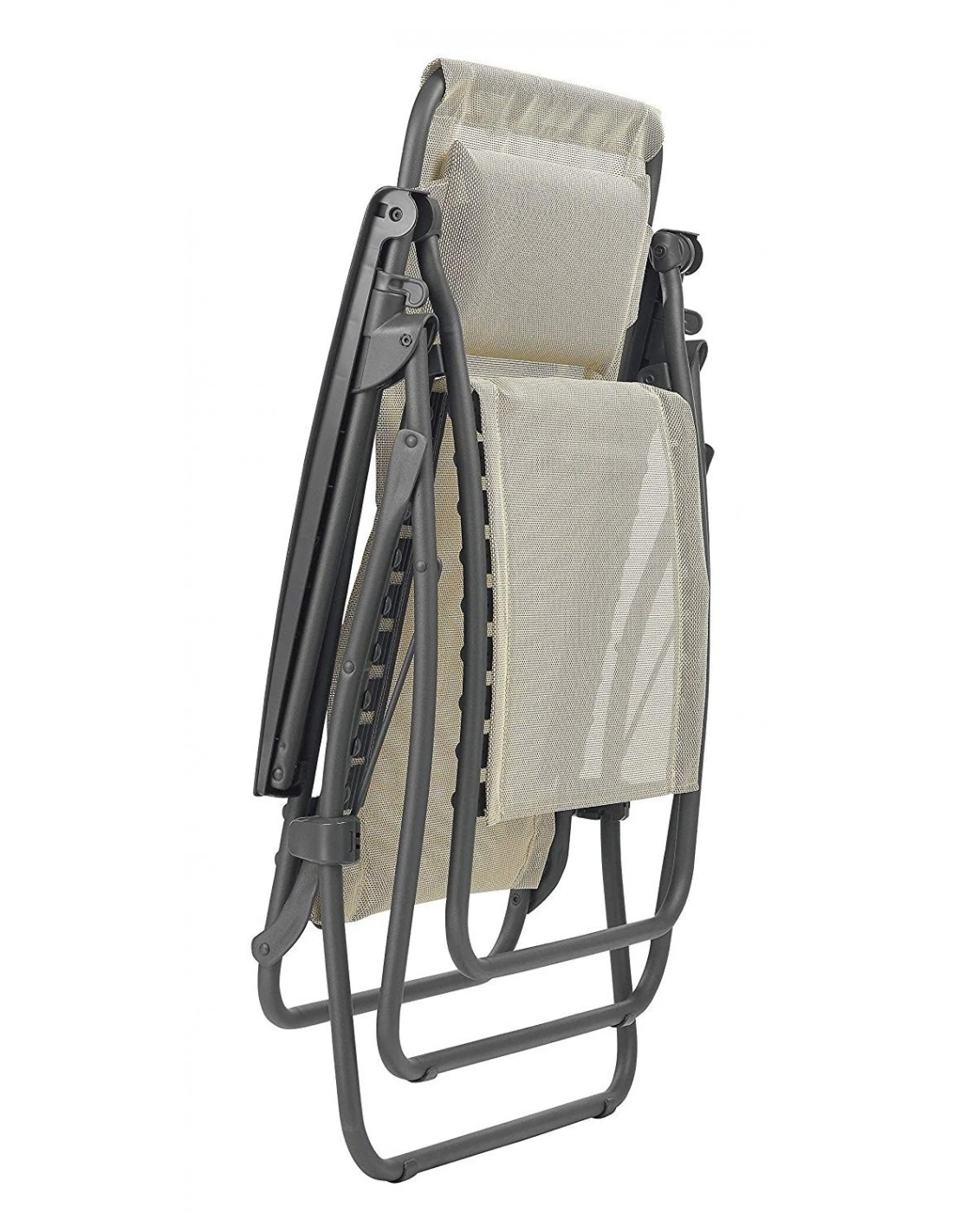 Lafuma Fauteuil Relax R Clip Batyline Seigle 2 Lafuma Fauteuil Relax R Clip Batyline Seigle – Image 2