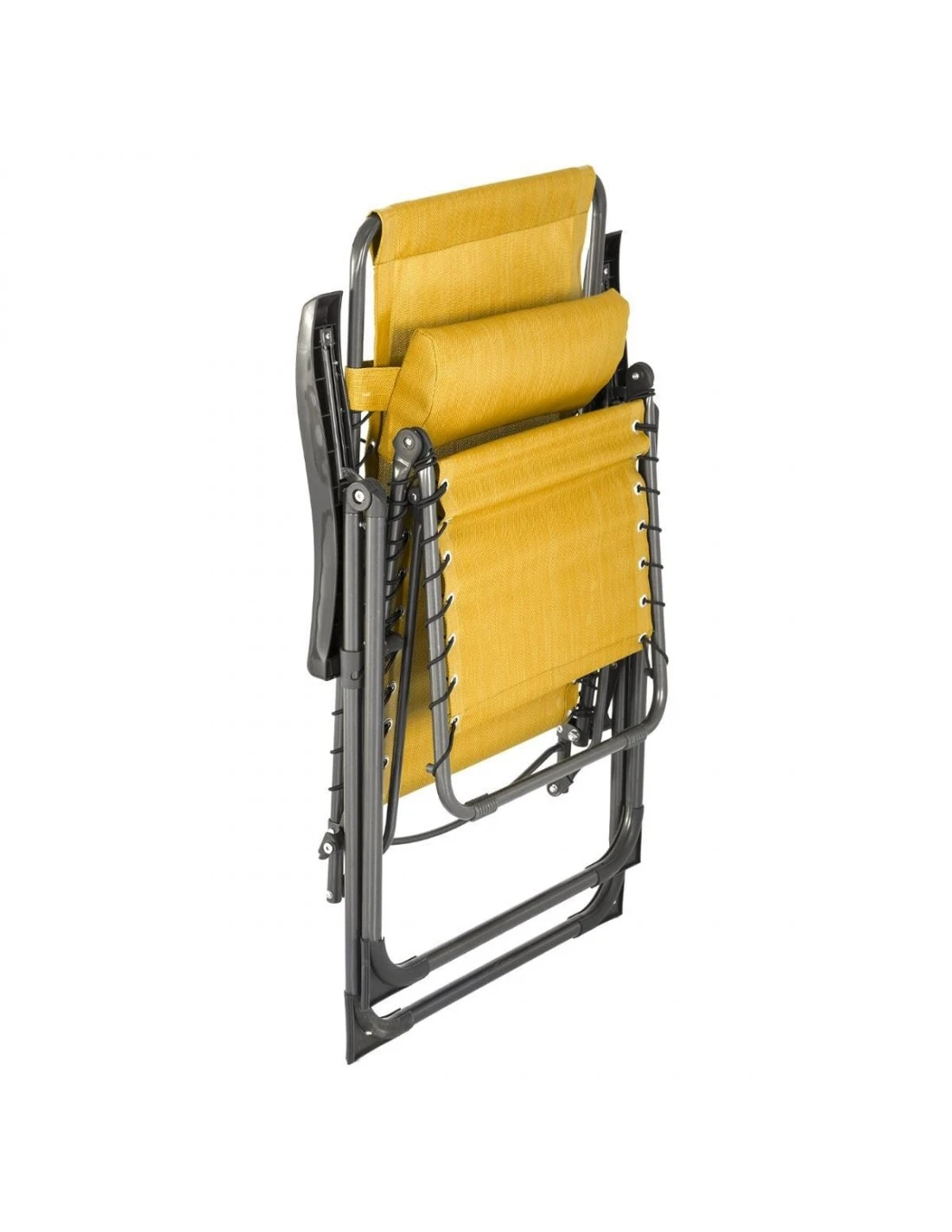 Fauteuil Relax Silos Basculant - 5 Positions - Moutarde 4 Fauteuil Relax Silos Basculant - 5 Positions - Moutarde – Image 4