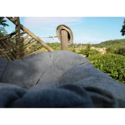 Fauteuil Suspendu Banana Leaf - Graphite / Naturel Et Gris -Verger Magique Soldes Boutique fauteuil suspendu banana leaf graphite naturel et gris 3