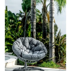 Fauteuil Suspendu Œuf OVO - Acier Et Résine Tressée 12 Fauteuil Suspendu Œuf OVO - Acier Et Résine Tressée -Verger Magique Soldes Boutique fauteuil suspendu oeuf ovo acier et resine tressee 4