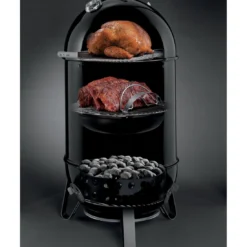 Weber Fumoir Barbecue Smokey Mountain Cooker 47 Cm Noir à Charbon -Verger Magique Soldes Boutique fumoir smokey mountain cooker o47 cm noir 2