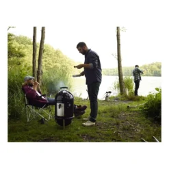 Weber Fumoir Barbecue Smokey Mountain Cooker 47 Cm Noir à Charbon -Verger Magique Soldes Boutique fumoir smokey mountain cooker o47 cm noir 5