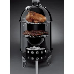 Weber Fumoir Barbecue Smokey Mountain Cooker 57 Cm Noir à Charbon -Verger Magique Soldes Boutique fumoir smokey mountain cooker o57 cm noir 1