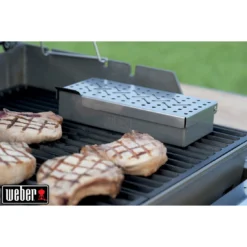 Fumoir Universel Weber Pour Barbecue à Charbon Ou Gaz -Verger Magique Soldes Boutique fumoir universel weber pour barbecue a charbon ou gaz 9