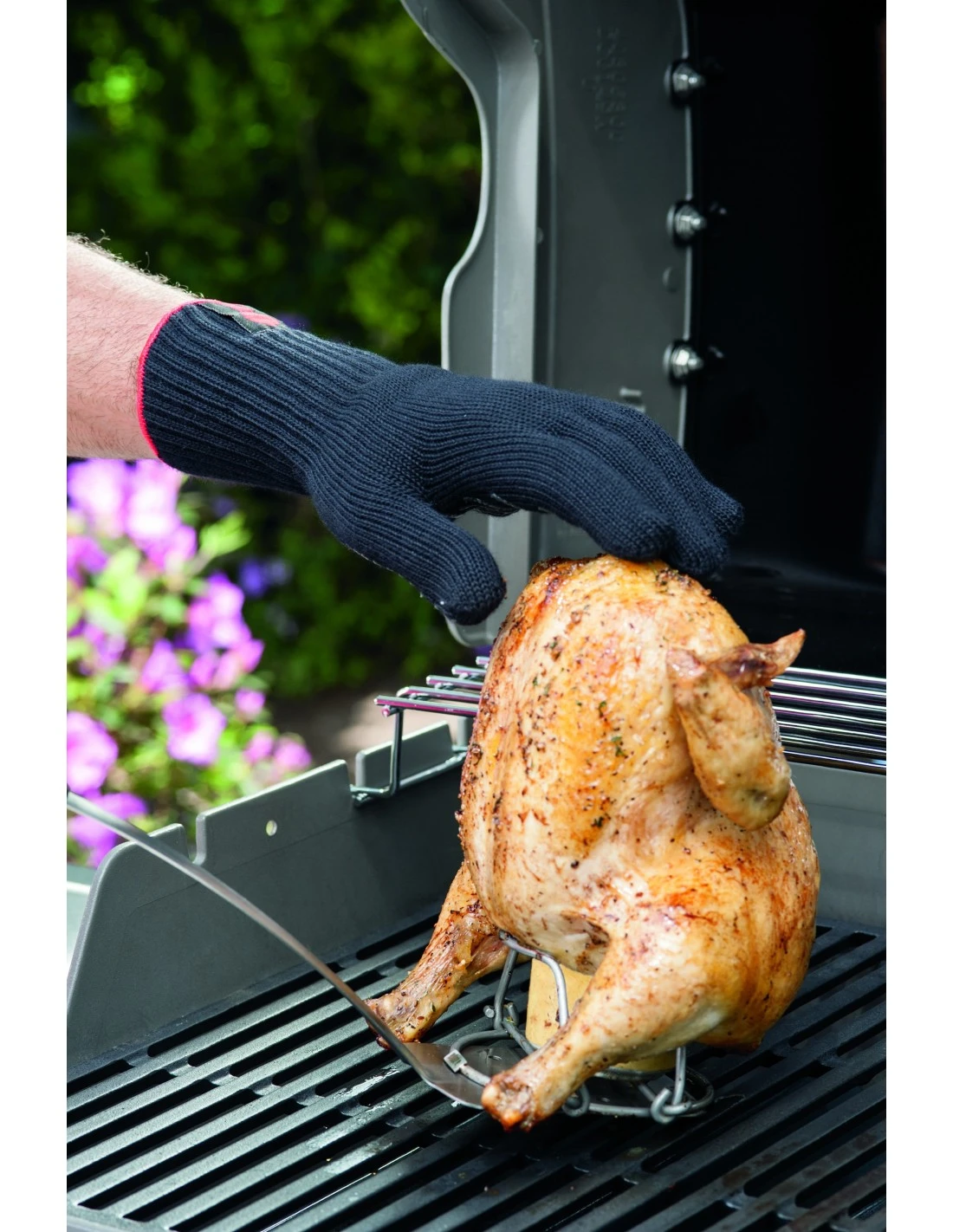 Gants Spécial Barbecue Premium Taille S/M, Noir Weber 5 Gants Spécial Barbecue Premium Taille S/M, Noir Weber – Image 5