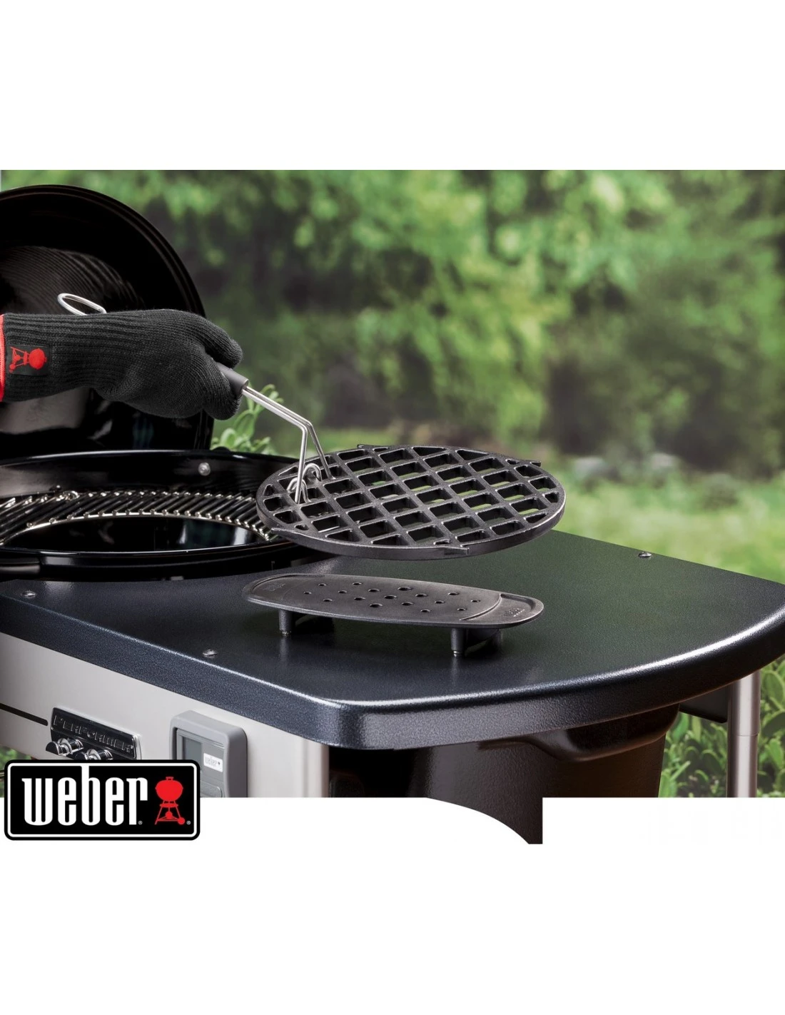 Gants Spécial Barbecue Premium Taille S/M, Noir Weber 7 Gants Spécial Barbecue Premium Taille S/M, Noir Weber – Image 7