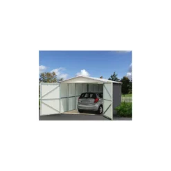 Garage Métal Anthracite 15.5 M² Acier Galvanisé