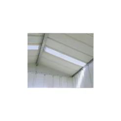 Garage Métal Anthracite 19 M² Acier Galvanisé 12 Garage Métal Anthracite 19 M² Acier Galvanisé -Verger Magique Soldes Boutique garage metal anthracite 19 m acier galvanise trigano jardin 4