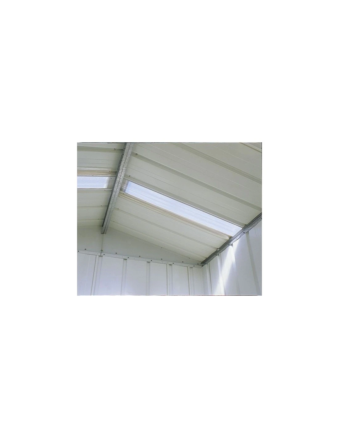 Garage Métal Anthracite 19 M² Acier Galvanisé 5 Garage Métal Anthracite 19 M² Acier Galvanisé – Image 5