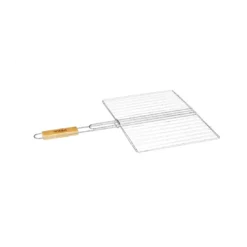 Grille Double De Barbecue 30 X 40 Cm