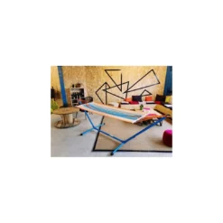 Hamac Kolor L.200 X P.100 Cm - Jobek - Orange / Bleu 7 Hamac Kolor L.200 X P.100 Cm - Jobek - Orange / Bleu -Verger Magique Soldes Boutique hamac kolor l200 x p100 cm toile au choix jobek 14