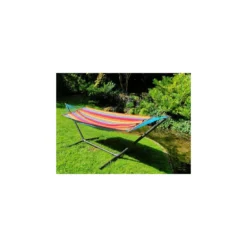 Hamac Kolor L.200 X P.100 Cm - Jobek - Multicolore 8 Hamac Kolor L.200 X P.100 Cm - Jobek - Multicolore -Verger Magique Soldes Boutique hamac kolor l200 x p100 cm toile au choix jobek 8