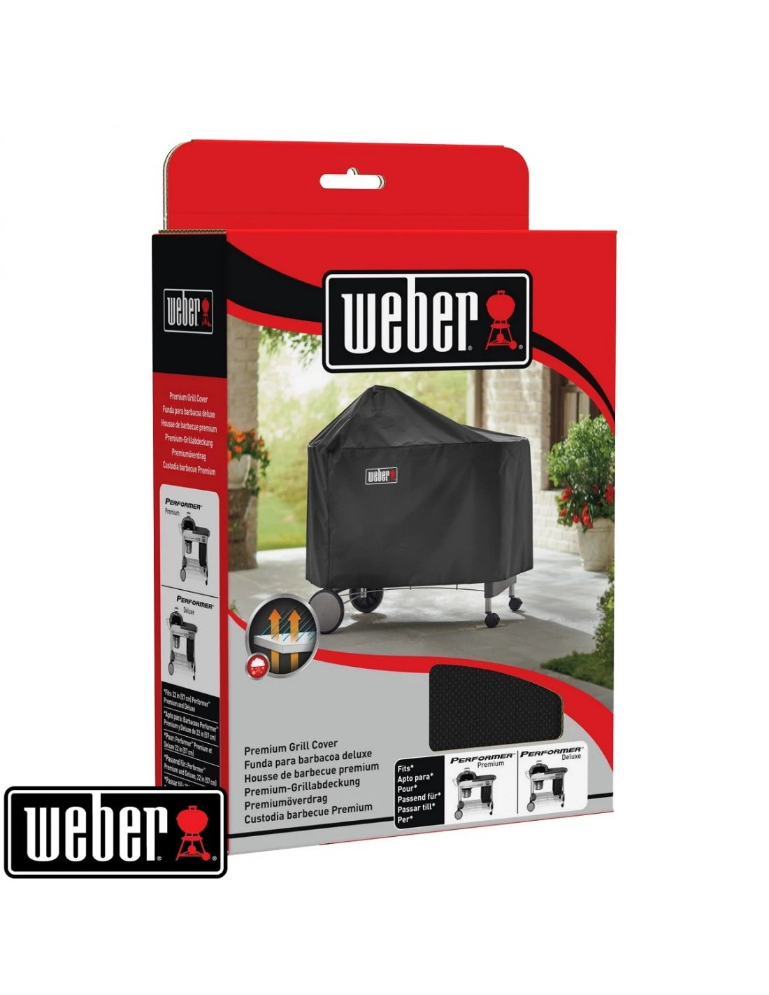 Weber Housse Barbecue Performer Premium Et Deluxe Ø57 Cm 3 Weber Housse Barbecue Performer Premium Et Deluxe Ø57 Cm – Image 3