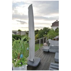 Housse De Parasol Déporté MWH 3x3 Avec Tuteur -Verger Magique Soldes Boutique housse de parasol deporte mwh 3x3 avec tuteur 2