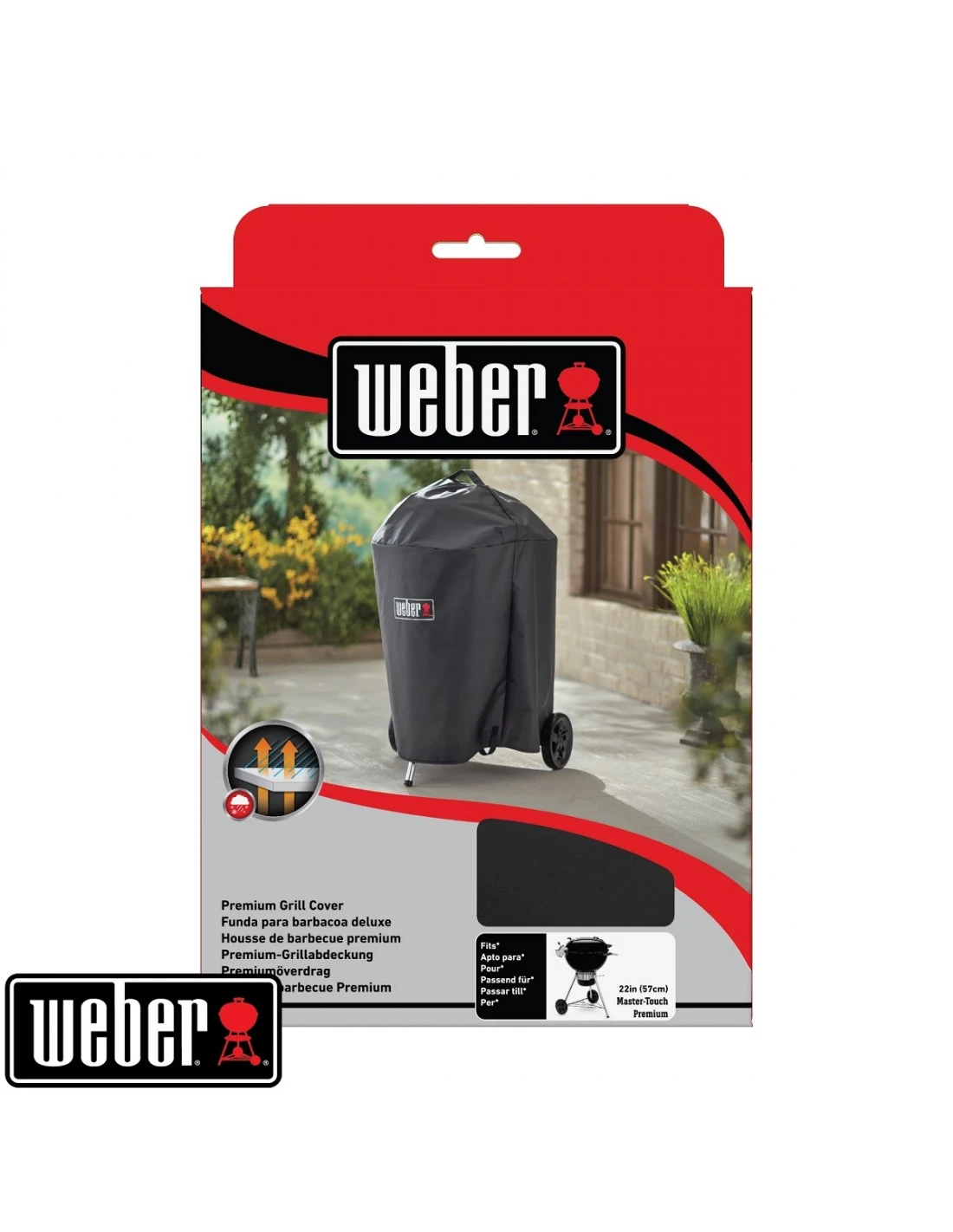 Weber Housse Master-Touch Ø57cm Premium Avec Charnière 3 Weber Housse Master-Touch Ø57cm Premium Avec Charnière – Image 3