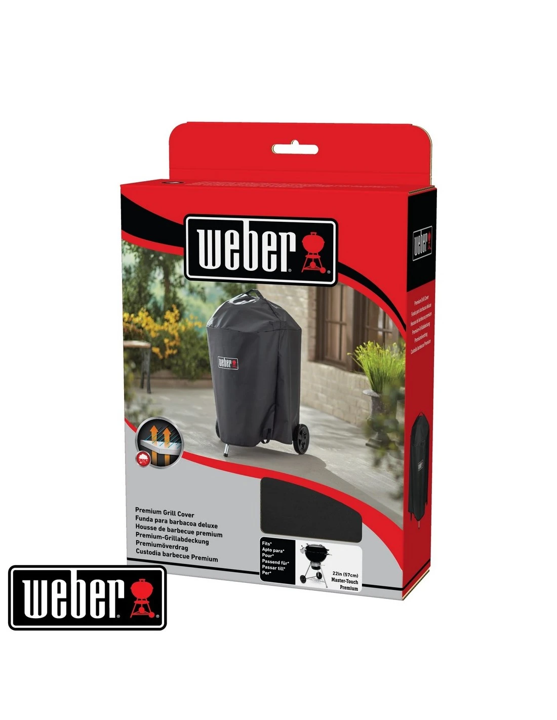 Weber Housse Master-Touch Ø57cm Premium Avec Charnière 4 Weber Housse Master-Touch Ø57cm Premium Avec Charnière – Image 4