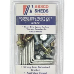 Kit D'ancrage Pour Abri Ou Garage Métal