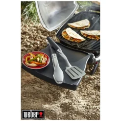 Kit D'ustensiles Premium 2 Pièces - Acier Inoxydable Noir - Weber -Verger Magique Soldes Boutique kit d ustensiles premium 2 pieces acier inoxydable noir weber 6