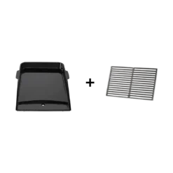 Kit Plancha + Grille Pour Genesis II - 3 Brûleurs - Weber