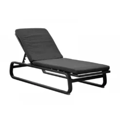 Lit De Soleil Antonino - Aluminium - Graphite/Gris