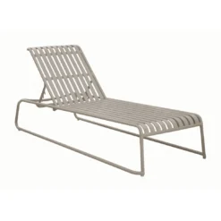 Lit De Soleil Vero - Aluminium - Sauge