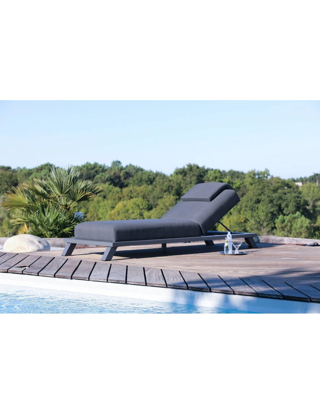 Lit Loft En Aluminium Coloris Graphite 2 Lit Loft En Aluminium Coloris Graphite – Image 2