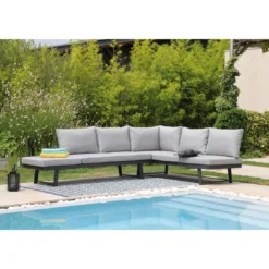 Lounge/Lit Modulo En Aluminium Graphite -Verger Magique Soldes Boutique lit lounge modulo en aluminium graphite proloisirs 10