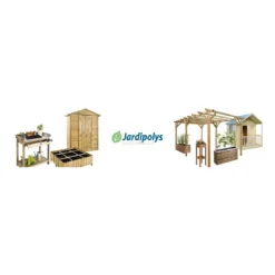 Maisonnette ALPAGA En Bois Avec Plancher -Verger Magique Soldes Boutique maisonnette alpaga en bois avec plancher 3
